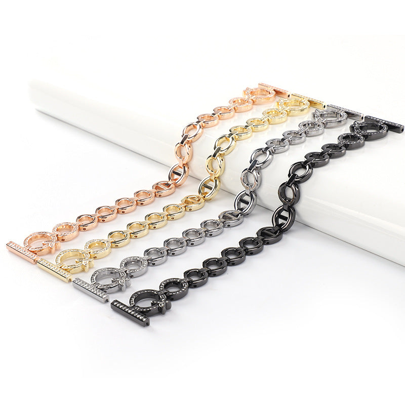 Fashionable & Elegant Watch Strap,Durable Material, Adjustable Length, Shiny Decorations,Universal Compatibility & Comfort Fit